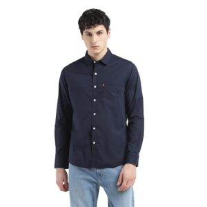 Levi's Men's Solid Slim Fit Shirt